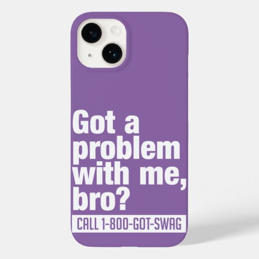 スワッグカスタムiPhoneケース Case-Mate iPhoneケース (裏面)