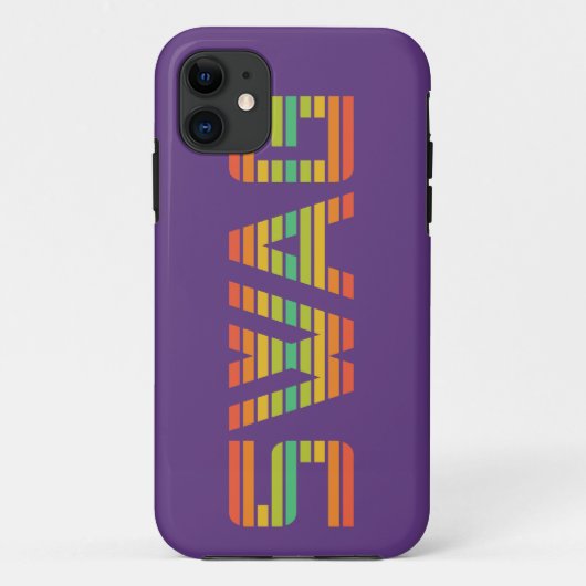 スワッグカスタムiPhoneケース Case-Mate iPhoneケース (裏面)