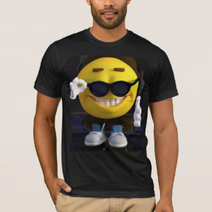 スワッグクール絵文字チッピングシェード Tシャツ