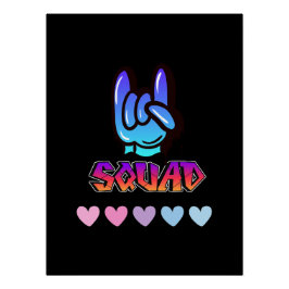 スワッググッドビベスタイポグラフィ ポスター