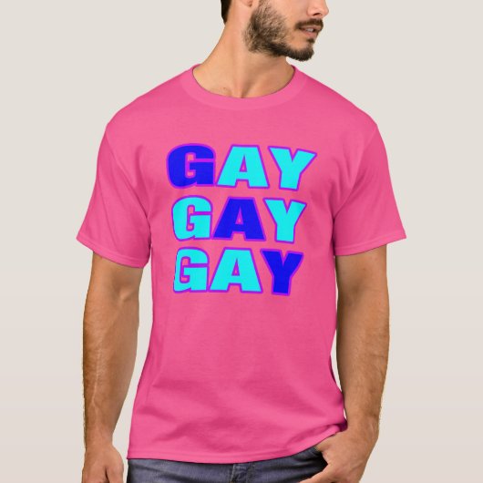 スワッグゲイスタイル。ビ誇りを持った. Tシャツ (正面)