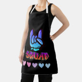 スワッグタイポグラフィ エプロン (インサイチュ)