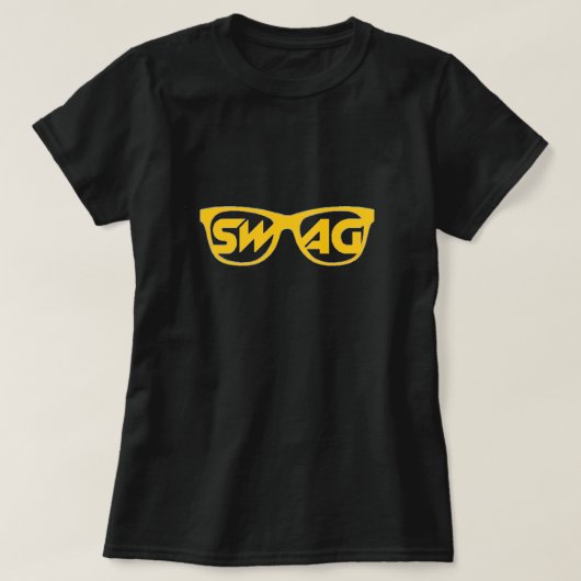 スワッグメガネTシャツ Tシャツ (デザイン正面)