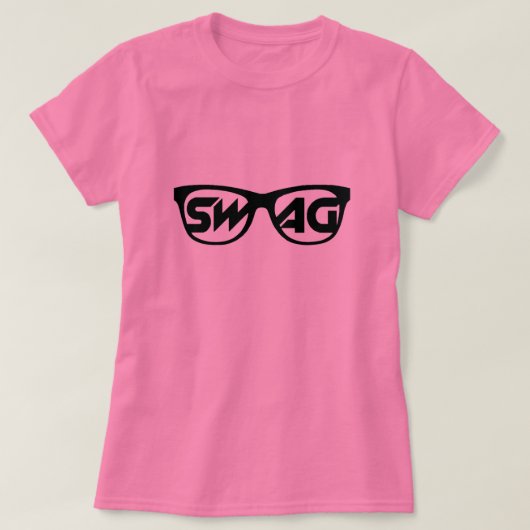 スワッグメガネTシャツ Tシャツ (デザイン正面)