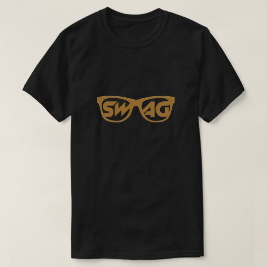 スワッグメガネTシャツ Tシャツ (デザイン正面)