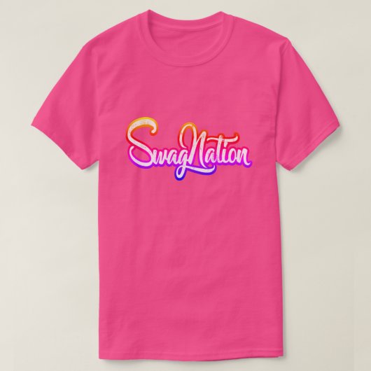 スワッグ国家Tシャツ Tシャツ (デザイン正面)