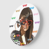 スワッグ壁時計 ラージ壁時計 (傾斜)