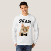 スワッグ猫のTシャツ Tシャツ (正面フル)