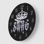 スワッグ ラージ壁時計 (傾斜)