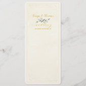 スワッシュフォント金ゴールド書書道素朴の結婚s メニュー (裏面)