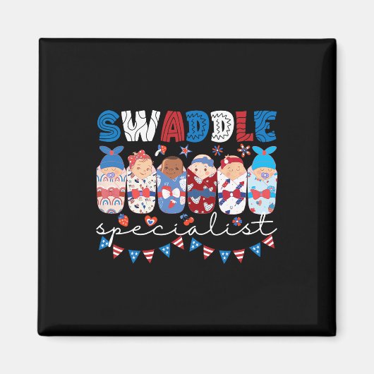 スワドルスペシャリストニチュマザーBa1 マグネット (正面)