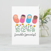 スワドルスペシャリストNICUナースNeoNatal シーズンカード (スタンド正面)