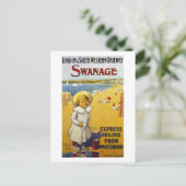 スワナージュ、素晴らしイギリス、旅行、ヴィンテージ ポストカード (スタンド正面)