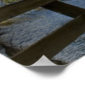 スワニーリバーボードウォークプリント ポスター (角)