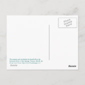 スワニーリバーボードウォーク葉書 ポストカード (裏面)