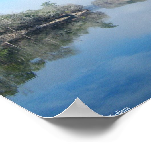 スワニー川の土手で ポスター (角)