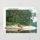 スワニー川の砂州 ポストカード (正面/裏面)