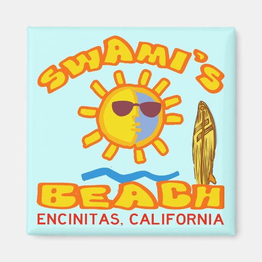 スワミビーチ マグネット (正面)