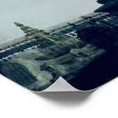 スワムヤマブナスストゥーパ ポスター (角)