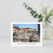 スワヤンブナスビュー ポストカード (スタンド正面)