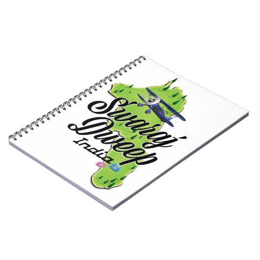 スワラジ・ドウェープの地図 ノートブック (左側)