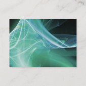 スワラムモノグラム鮮やかブラックグリーン 名刺 (裏面)