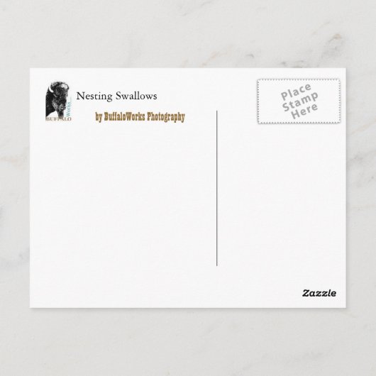 スワローズ9659 ポストカード (裏面)