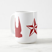 スワローズ&スターマグ コーヒーマグカップ (正面左)