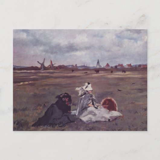 スワローズ – Edouard Manet ポストカード (正面)