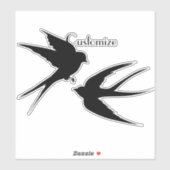 スワローバーズシルエットThunder_Cove シール (シート)