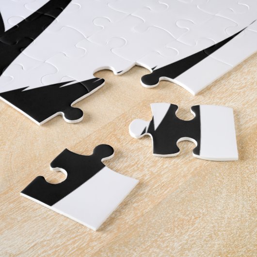 スワローバーズシルエットThunder_Cove ジグソーパズル (側面)