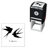 スワローバーズシルエットThunder_Cove セルフインキングスタンプ (インサイチュ)