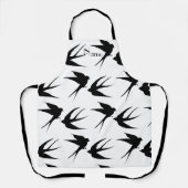 スワローバードズシルエットサンダー_コーブ   エプロン (正面)