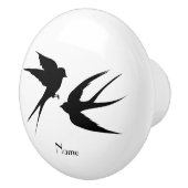 スワローバードズシルエットサンダー_コーブ  セラミックノブ (右)