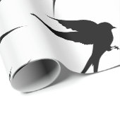 スワローバードズシルエットサンダー_コーブ  ラッピングペーパー (ロールコーナー)