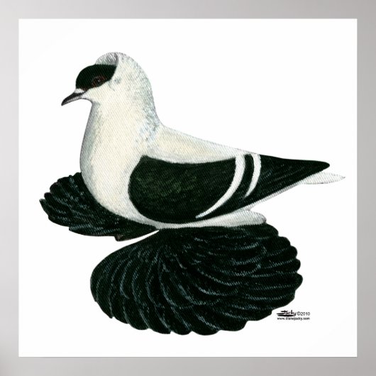 スワローピジョンサクソン白黒バー ポスター (正面)