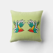 スワローフィールタトゥー クッション (裏面)