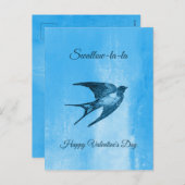 スワローラバいけなレンタインデー シーズンポストカード (正面/裏面)