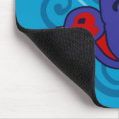 スワロー渦巻形の マウスパッド (コーナー)