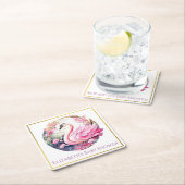 スワンお洒落紙コースター スクエアペーパーコースター (インサイチュ)