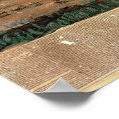 スワンとロンドンの眺め ポスター (角)