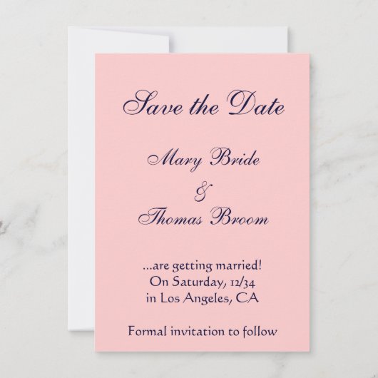 スワンとローズのオーダーメイド結婚式招待状 招待状 (裏面)