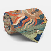 スワンのセレナーデ：菊のタペストリーネックタイ ネクタイ (ロール)