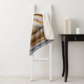 "スワンの優雅な目覚め" シェルパブランケット (インサイチュ)