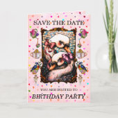 スワンの恋人たち 招待状 (正面)