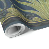 スワンアールヌーボー二羽スワン ラッピングペーパー (ロールコーナー)