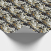 スワンエレガントギフトラップラッピング紙 ラッピングペーパー (角)