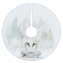 スワンエレガントズ水彩ツリースカート