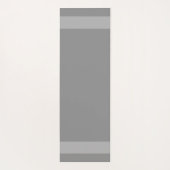 スワンエレガントズ&モノグラムオンライトシルバーグレー ヨガマット (裏面)