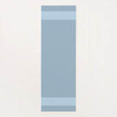 スワンエレガントズ&モノグラムonライトブルー ヨガマット (裏面)